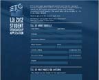 Electronic Theatre Controls LDI Student Sponsorship Registration Form